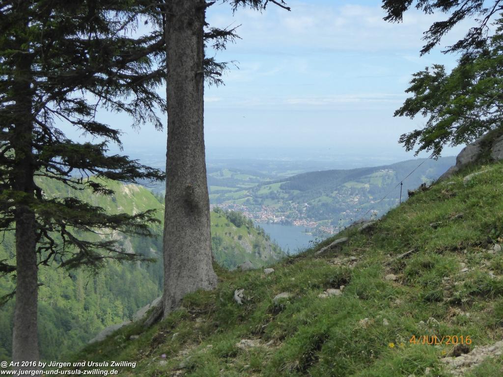 Gipfeltraumtour von Neuhaus auf die Brecherspitze und Josefsthaler Wasserfälle - Schliersee - Tegernsee