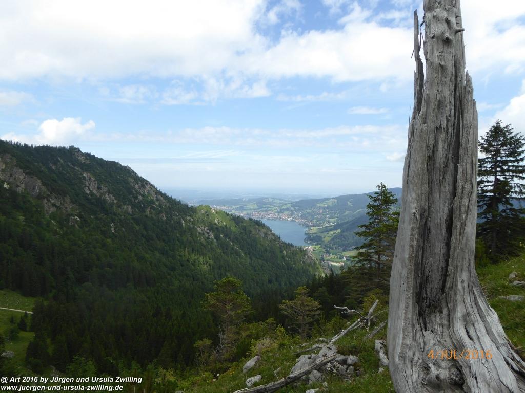 Gipfeltraumtour von Neuhaus auf die Brecherspitze und Josefsthaler Wasserfälle - Schliersee - Tegernsee
