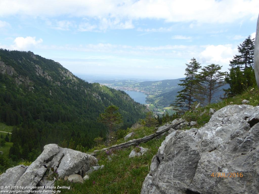 Gipfeltraumtour von Neuhaus auf die Brecherspitze und Josefsthaler Wasserfälle - Schliersee - Tegernsee