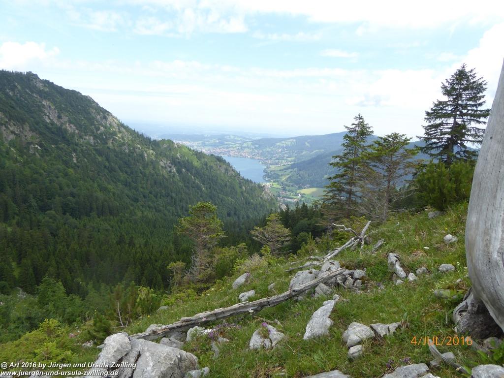 Gipfeltraumtour von Neuhaus auf die Brecherspitze und Josefsthaler Wasserfälle - Schliersee - Tegernsee