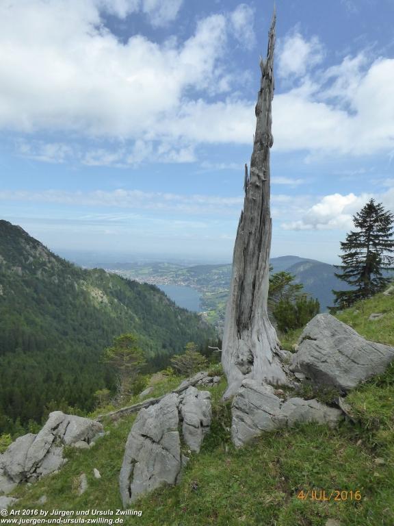 Gipfeltraumtour von Neuhaus auf die Brecherspitze und Josefsthaler Wasserfälle - Schliersee - Tegernsee