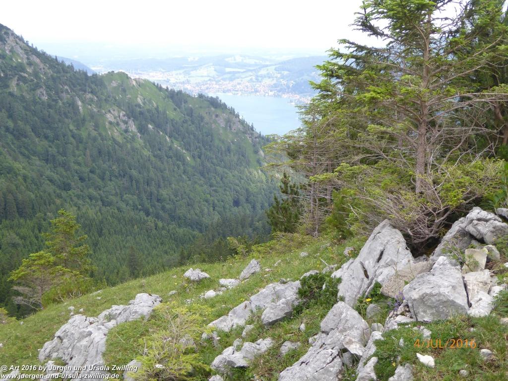Gipfeltraumtour von Neuhaus auf die Brecherspitze und Josefsthaler Wasserfälle - Schliersee - Tegernsee