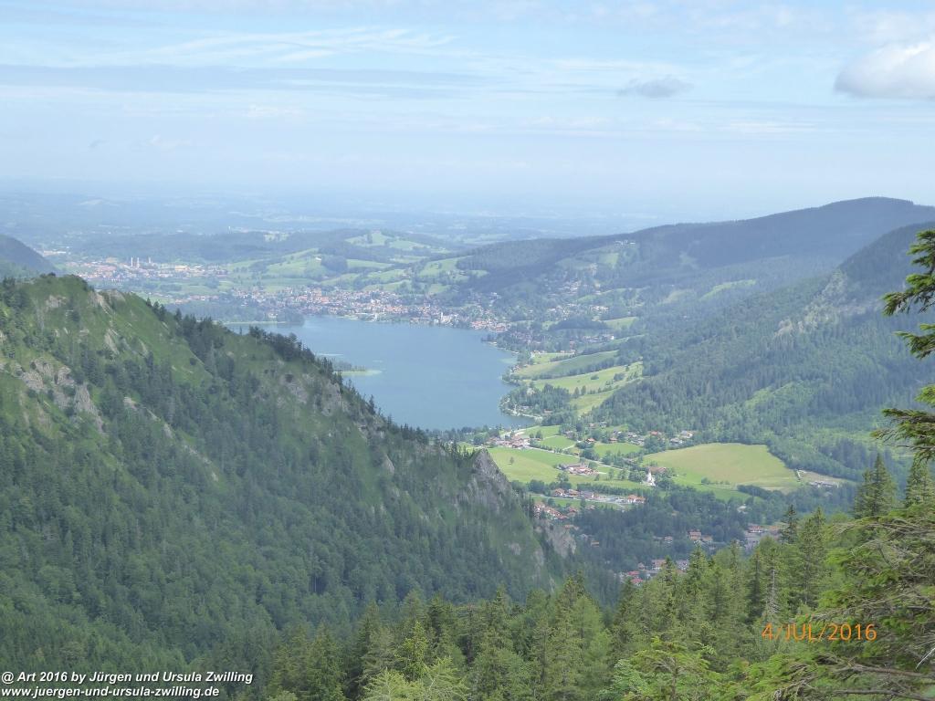 Gipfeltraumtour von Neuhaus auf die Brecherspitze und Josefsthaler Wasserfälle - Schliersee - Tegernsee