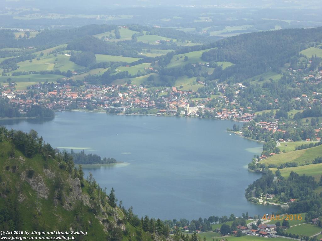 Gipfeltraumtour von Neuhaus auf die Brecherspitze und Josefsthaler Wasserfälle - Schliersee - Tegernsee