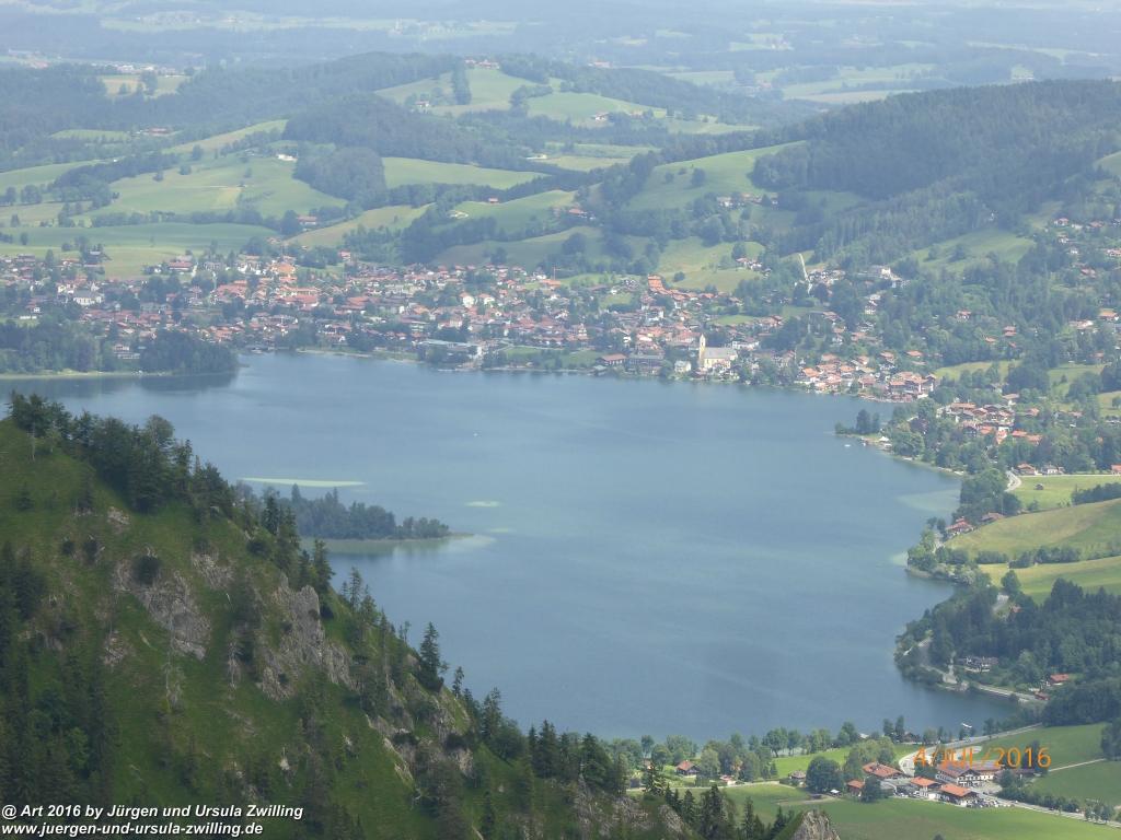 Gipfeltraumtour von Neuhaus auf die Brecherspitze und Josefsthaler Wasserfälle - Schliersee - Tegernsee