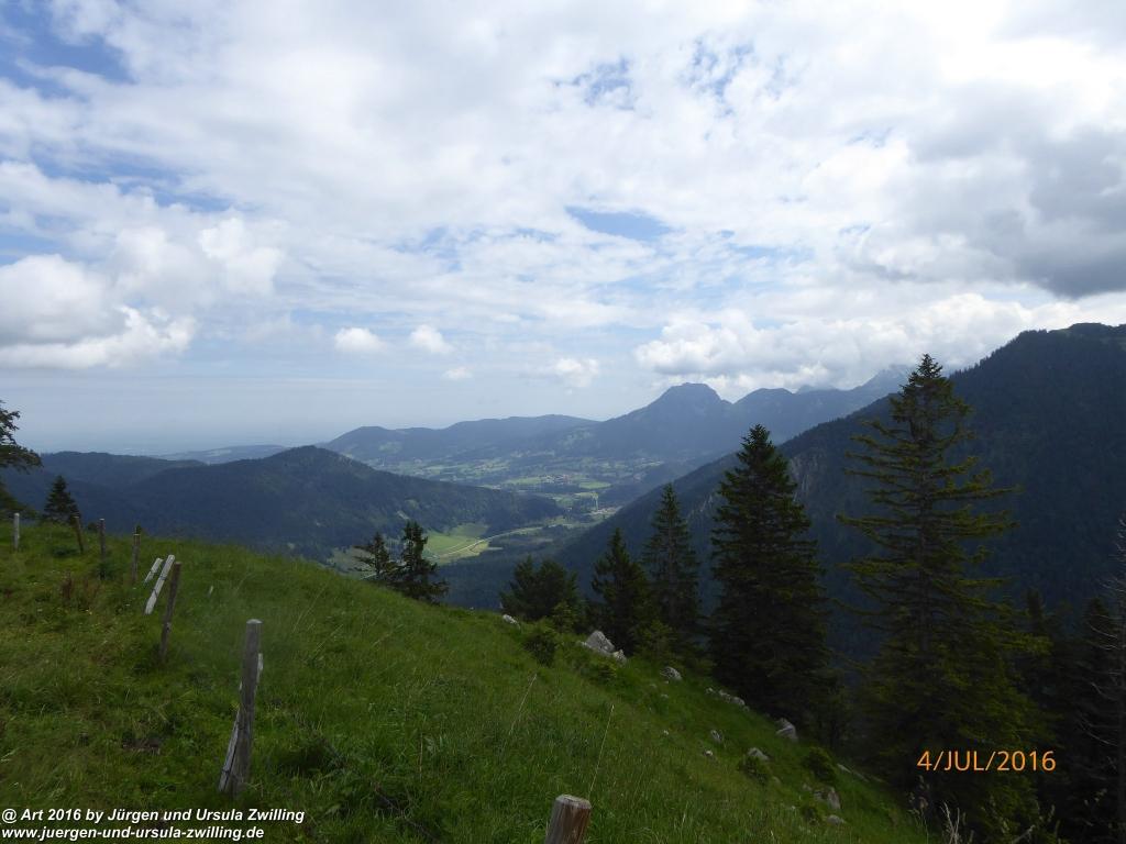 Gipfeltraumtour von Neuhaus auf die Brecherspitze und Josefsthaler Wasserfälle - Schliersee - Tegernsee