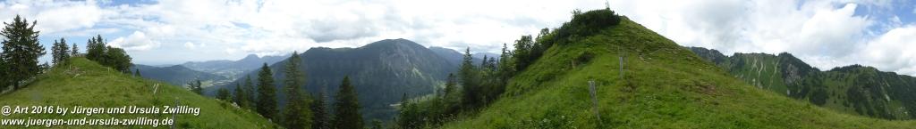 Gipfeltraumtour von Neuhaus auf die Brecherspitze und Josefsthaler Wasserfälle - Schliersee - Tegernsee