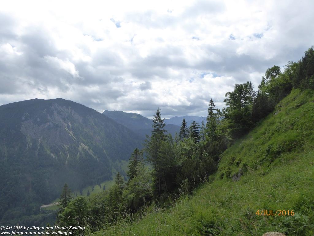 Gipfeltraumtour von Neuhaus auf die Brecherspitze und Josefsthaler Wasserfälle - Schliersee - Tegernsee