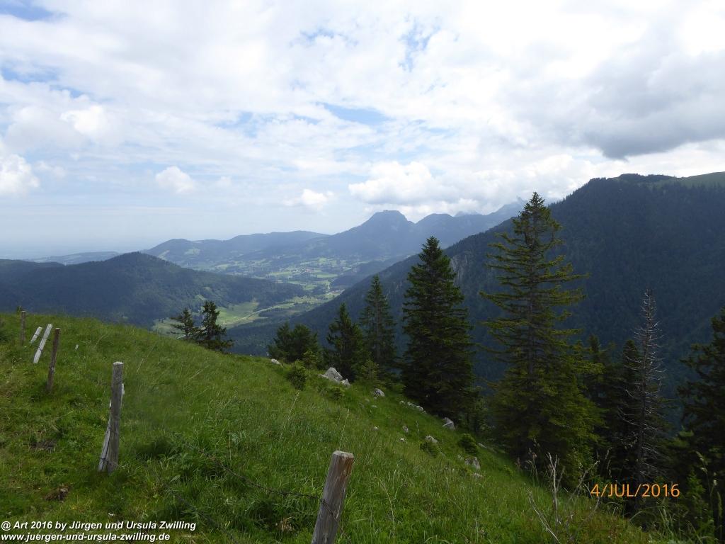 Gipfeltraumtour von Neuhaus auf die Brecherspitze und Josefsthaler Wasserfälle - Schliersee - Tegernsee