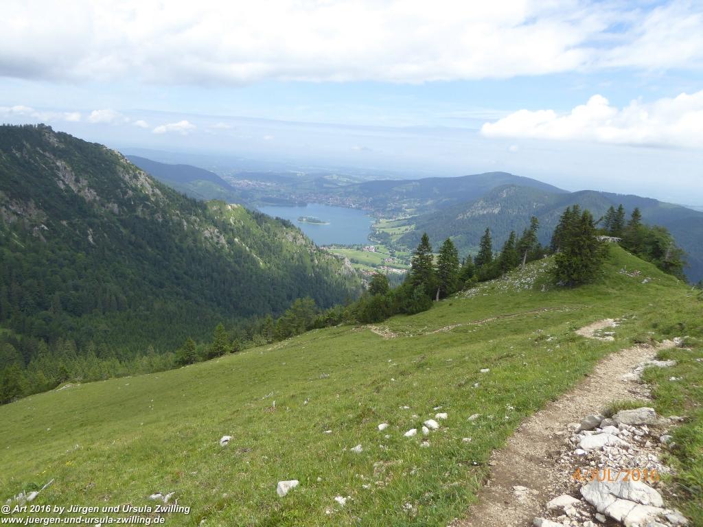 Gipfeltraumtour von Neuhaus auf die Brecherspitze und Josefsthaler Wasserfälle - Schliersee - Tegernsee