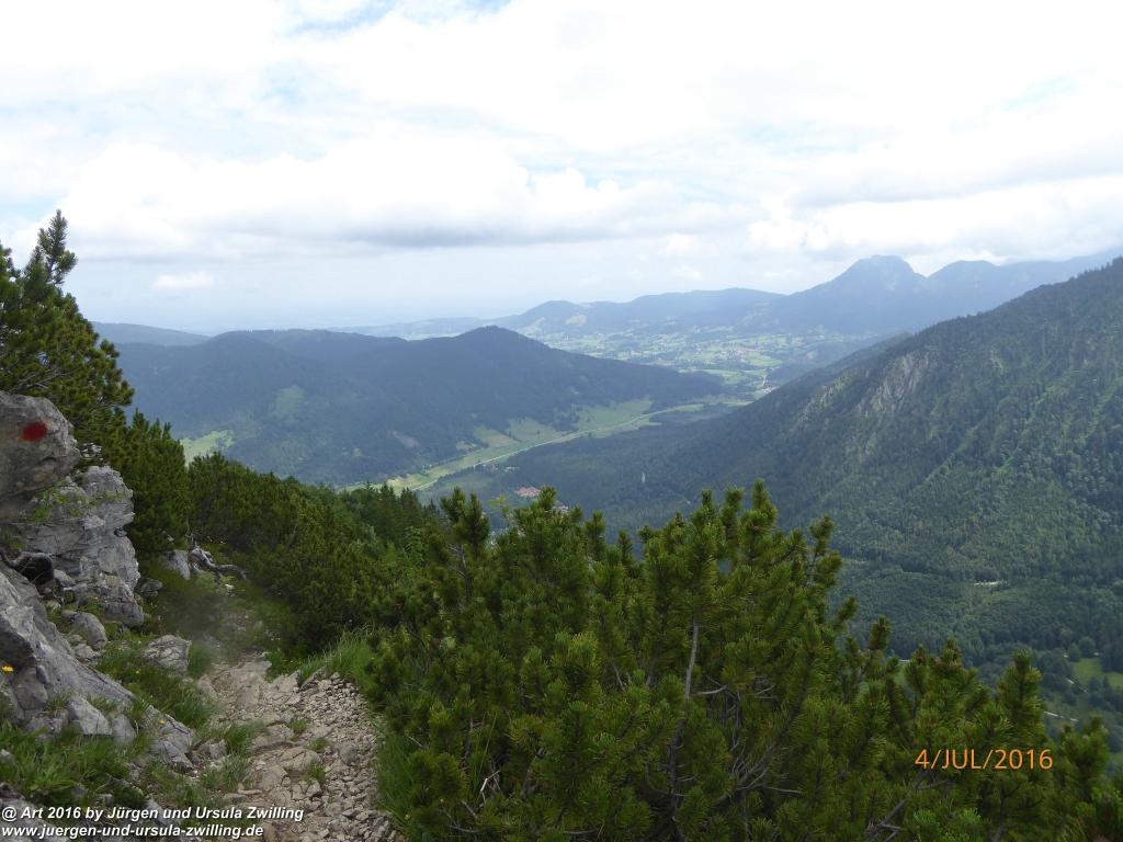 Gipfeltraumtour von Neuhaus auf die Brecherspitze und Josefsthaler Wasserfälle - Schliersee - Tegernsee