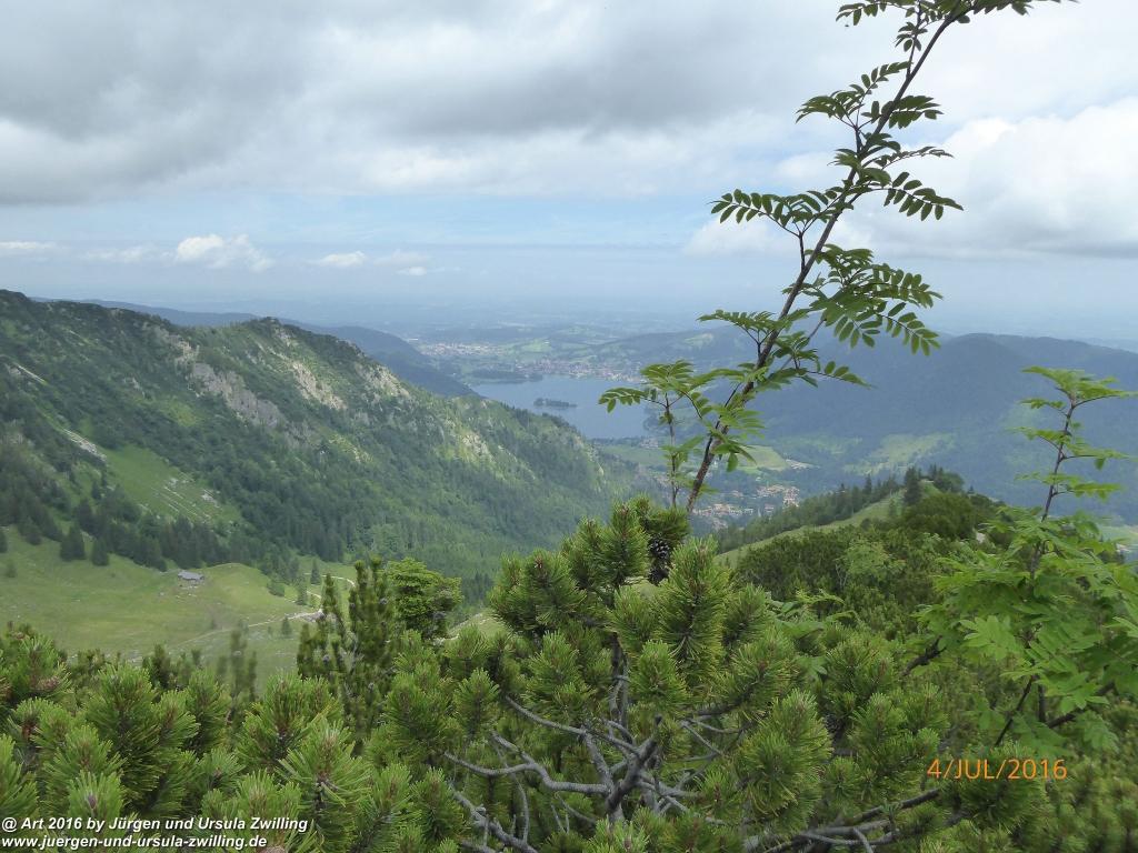 Gipfeltraumtour von Neuhaus auf die Brecherspitze und Josefsthaler Wasserfälle - Schliersee - Tegernsee