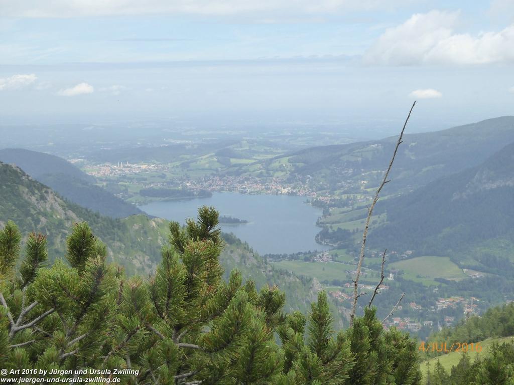 Gipfeltraumtour von Neuhaus auf die Brecherspitze und Josefsthaler Wasserfälle - Schliersee - Tegernsee
