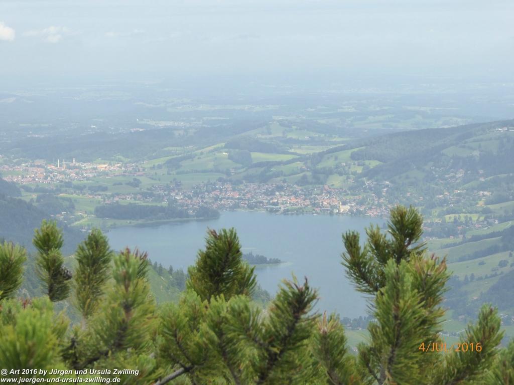Gipfeltraumtour von Neuhaus auf die Brecherspitze und Josefsthaler Wasserfälle - Schliersee - Tegernsee
