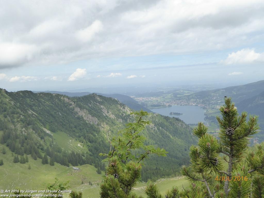 Gipfeltraumtour von Neuhaus auf die Brecherspitze und Josefsthaler Wasserfälle - Schliersee - Tegernsee