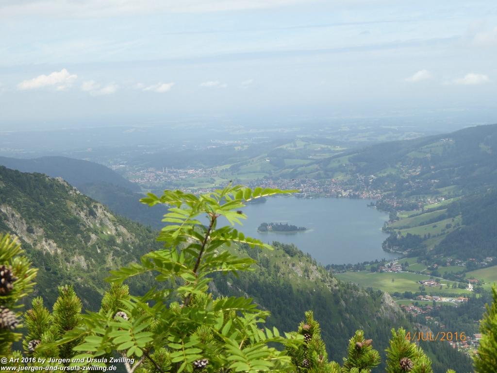 Gipfeltraumtour von Neuhaus auf die Brecherspitze und Josefsthaler Wasserfälle - Schliersee - Tegernsee