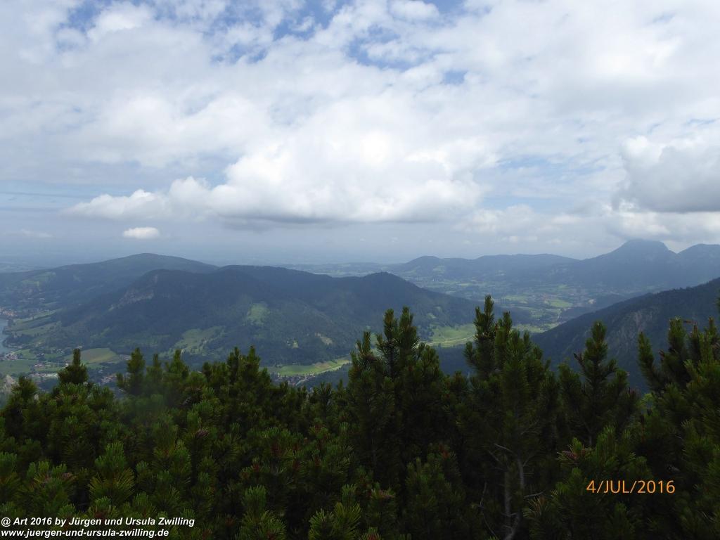 Gipfeltraumtour von Neuhaus auf die Brecherspitze und Josefsthaler Wasserfälle - Schliersee - Tegernsee