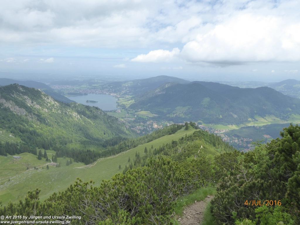Gipfeltraumtour von Neuhaus auf die Brecherspitze und Josefsthaler Wasserfälle - Schliersee - Tegernsee