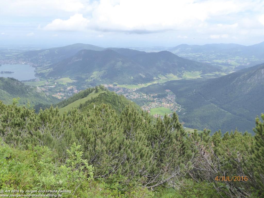 Gipfeltraumtour von Neuhaus auf die Brecherspitze und Josefsthaler Wasserfälle - Schliersee - Tegernsee