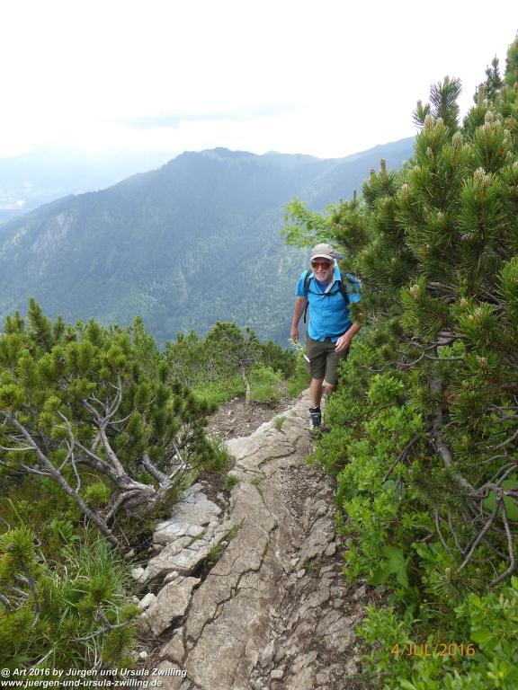 Gipfeltraumtour von Neuhaus auf die Brecherspitze und Josefsthaler Wasserfälle - Schliersee - Tegernsee