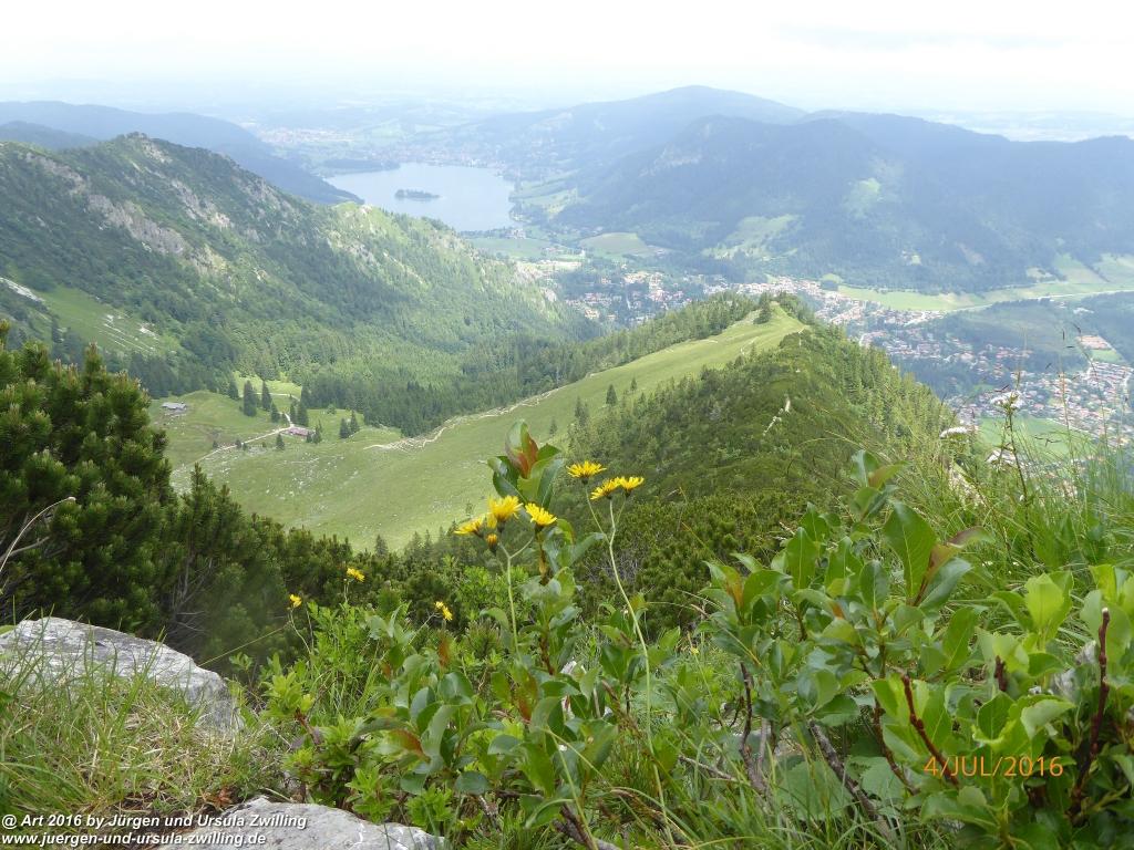 Gipfeltraumtour von Neuhaus auf die Brecherspitze und Josefsthaler Wasserfälle - Schliersee - Tegernsee