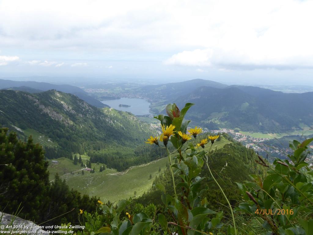 Gipfeltraumtour von Neuhaus auf die Brecherspitze und Josefsthaler Wasserfälle - Schliersee - Tegernsee