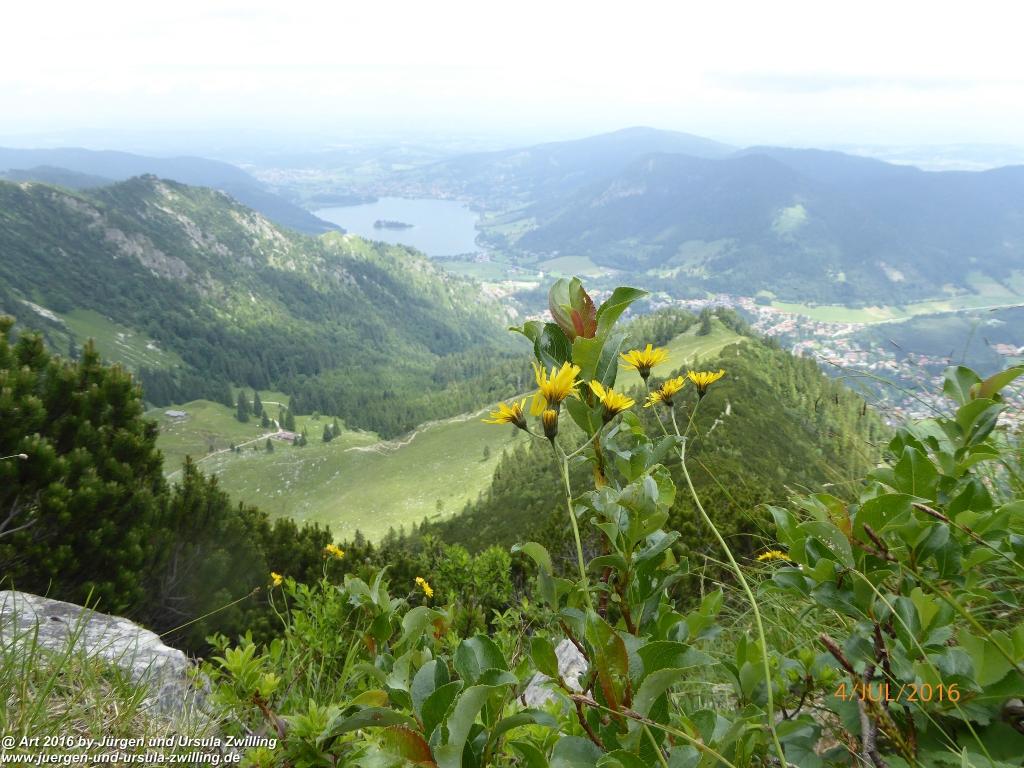 Gipfeltraumtour von Neuhaus auf die Brecherspitze und Josefsthaler Wasserfälle - Schliersee - Tegernsee