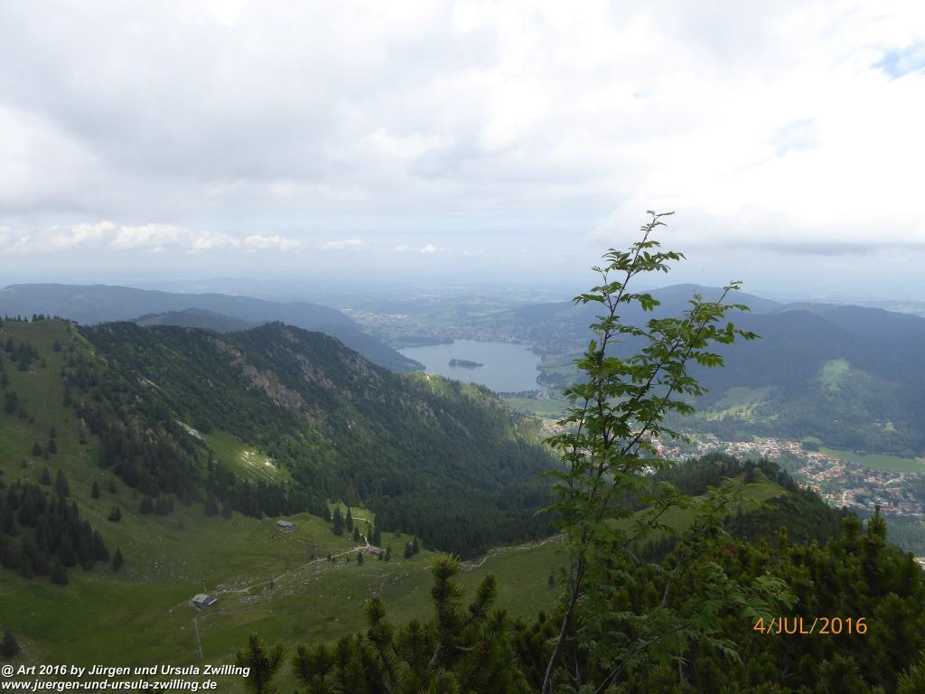 Gipfeltraumtour von Neuhaus auf die Brecherspitze und Josefsthaler Wasserfälle - Schliersee - Tegernsee