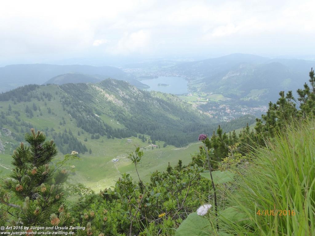 Gipfeltraumtour von Neuhaus auf die Brecherspitze und Josefsthaler Wasserfälle - Schliersee - Tegernsee