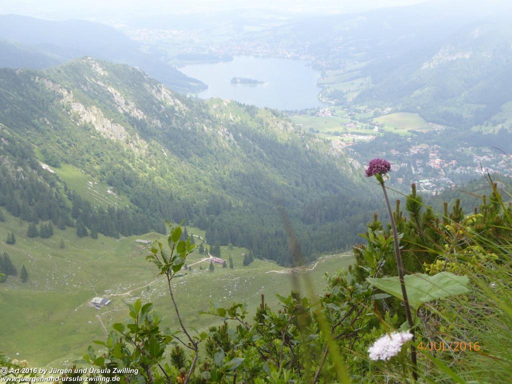 Gipfeltraumtour von Neuhaus auf die Brecherspitze und Josefsthaler Wasserfälle - Schliersee - Tegernsee