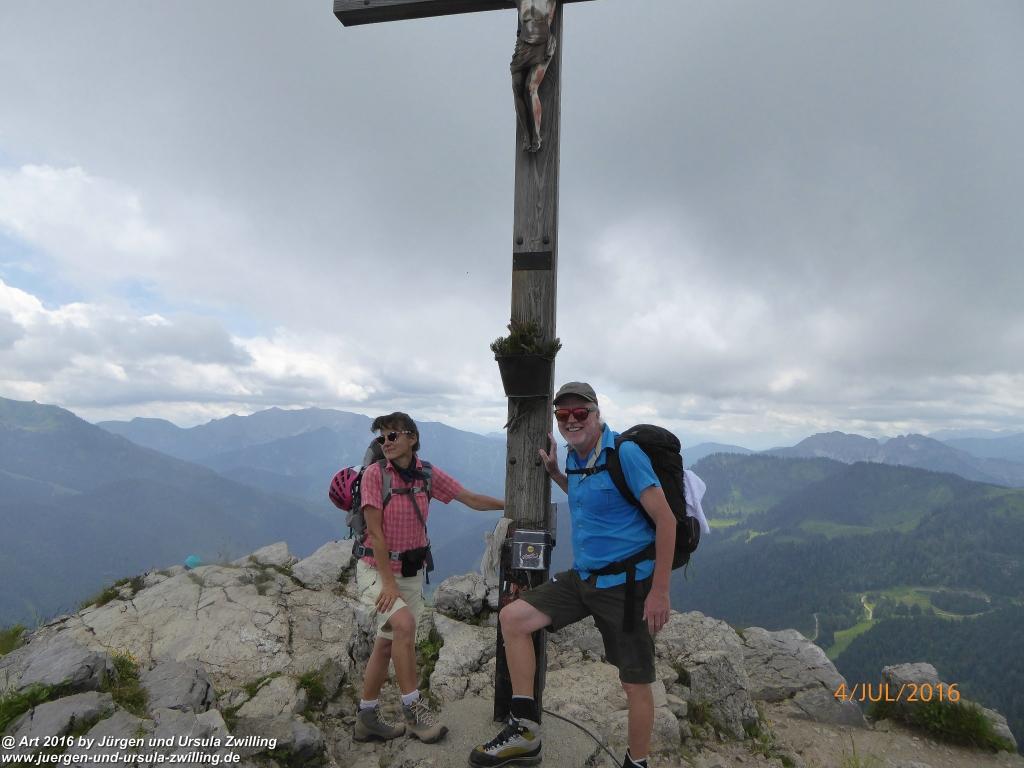 Gipfeltraumtour von Neuhaus auf die Brecherspitze und Josefsthaler Wasserfälle - Schliersee - Tegernsee