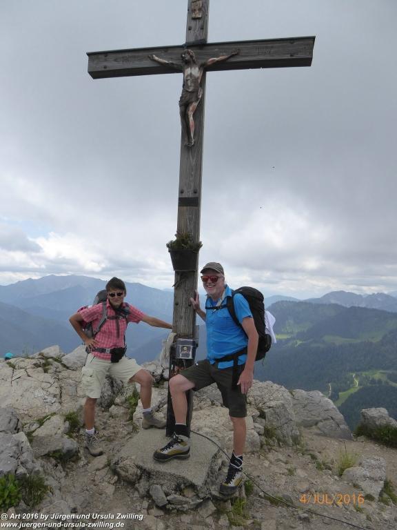 Gipfeltraumtour von Neuhaus auf die Brecherspitze und Josefsthaler Wasserfälle - Schliersee - Tegernsee