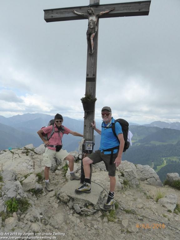 Gipfeltraumtour von Neuhaus auf die Brecherspitze und Josefsthaler Wasserfälle - Schliersee - Tegernsee