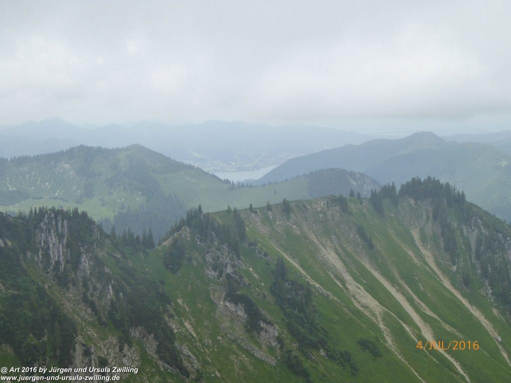 Gipfeltraumtour von Neuhaus auf die Brecherspitze und Josefsthaler Wasserfälle - Schliersee - Tegernsee