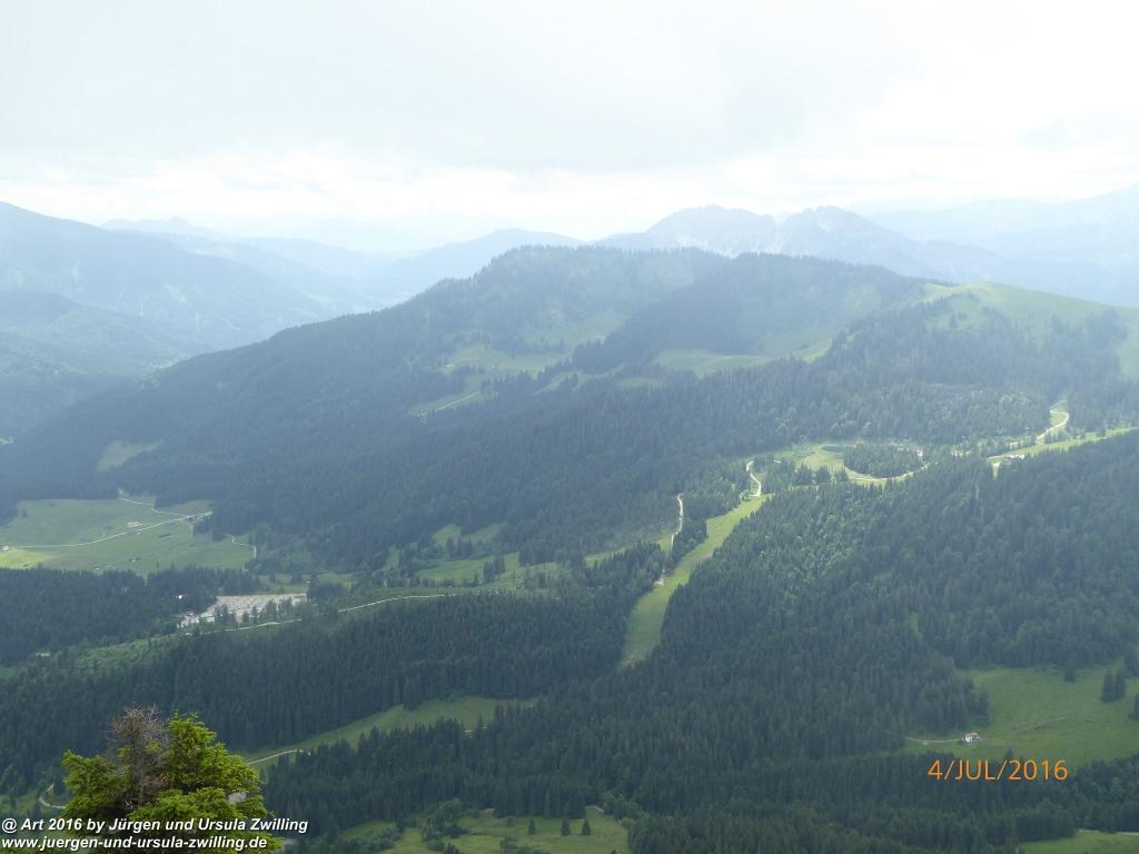 Gipfeltraumtour von Neuhaus auf die Brecherspitze und Josefsthaler Wasserfälle - Schliersee - Tegernsee