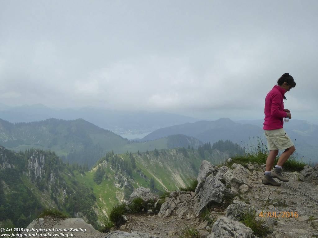 Gipfeltraumtour von Neuhaus auf die Brecherspitze und Josefsthaler Wasserfälle - Schliersee - Tegernsee