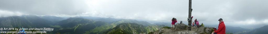 Gipfeltraumtour von Neuhaus auf die Brecherspitze und Josefsthaler Wasserfälle - Schliersee - Tegernsee