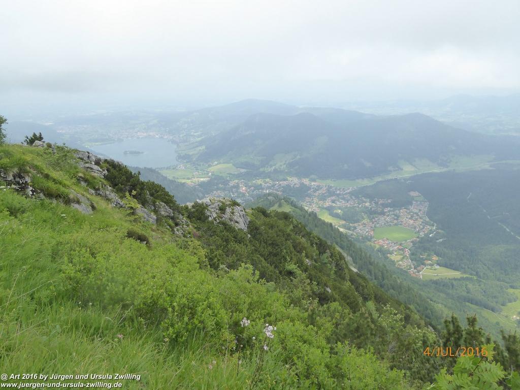 Gipfeltraumtour von Neuhaus auf die Brecherspitze und Josefsthaler Wasserfälle - Schliersee - Tegernsee