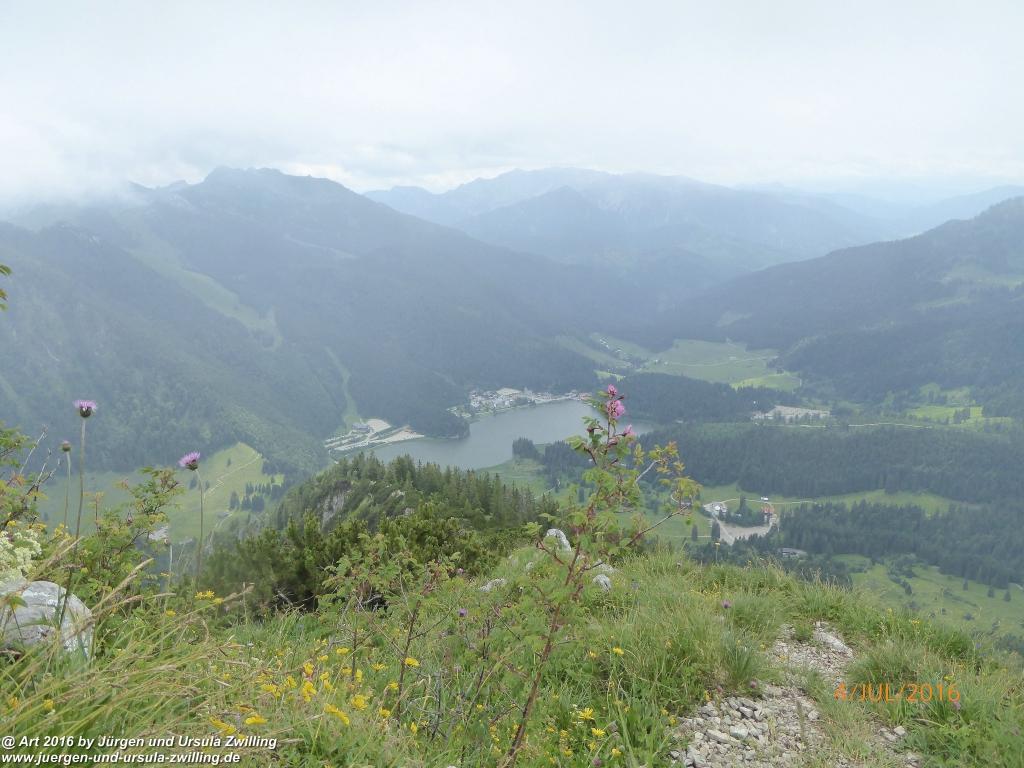 Gipfeltraumtour von Neuhaus auf die Brecherspitze und Josefsthaler Wasserfälle - Schliersee - Tegernsee