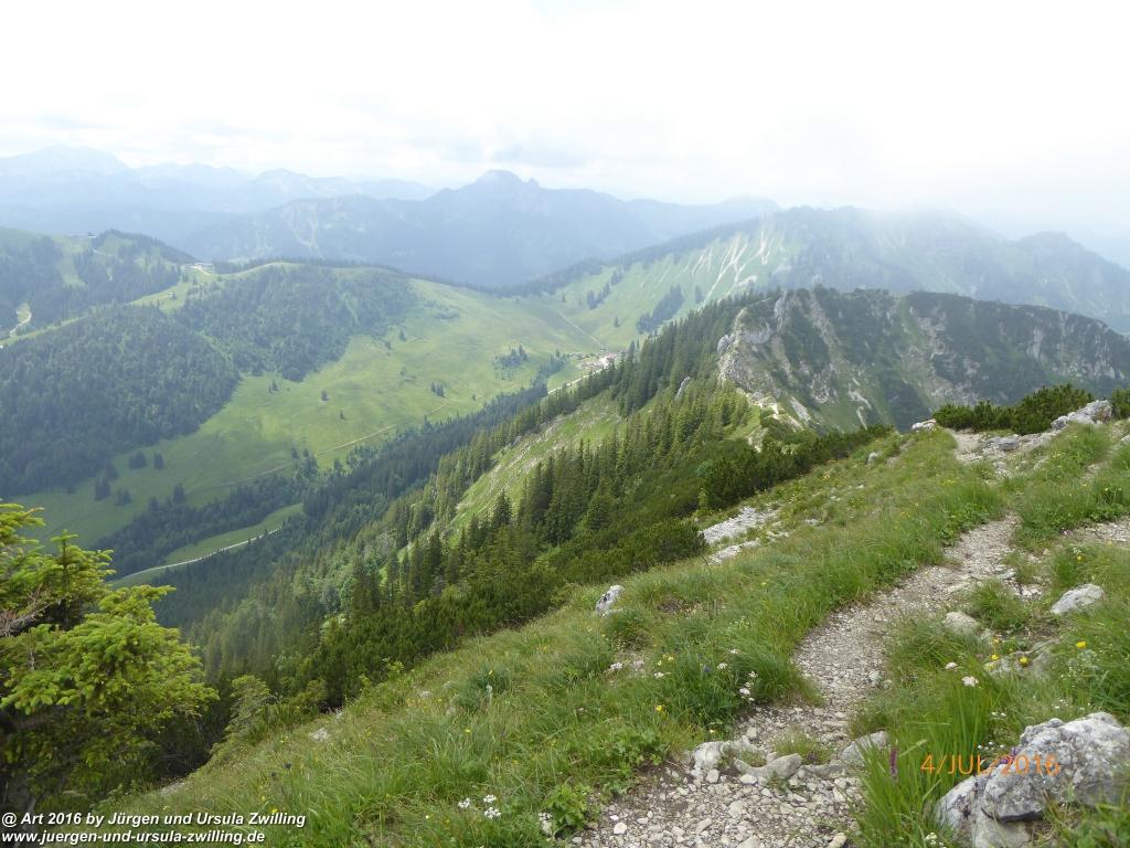 Gipfeltraumtour von Neuhaus auf die Brecherspitze und Josefsthaler Wasserfälle - Schliersee - Tegernsee