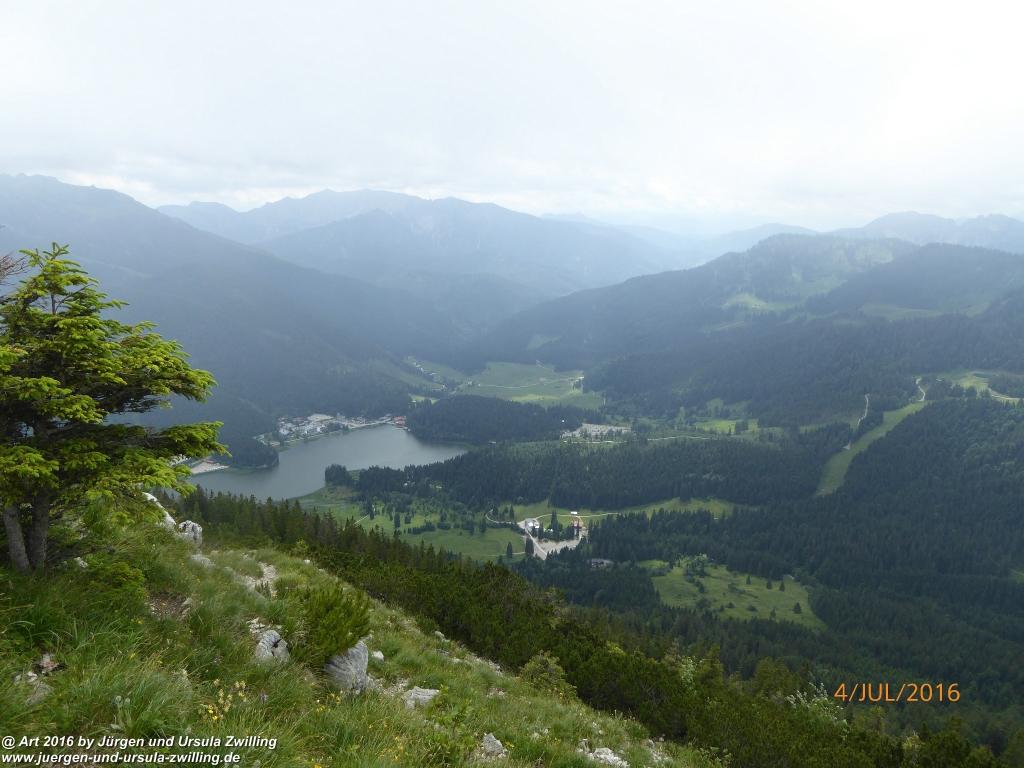 Gipfeltraumtour von Neuhaus auf die Brecherspitze und Josefsthaler Wasserfälle - Schliersee - Tegernsee