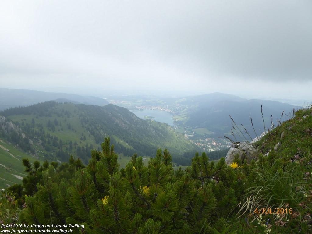 Gipfeltraumtour von Neuhaus auf die Brecherspitze und Josefsthaler Wasserfälle - Schliersee - Tegernsee