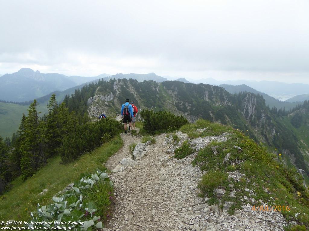 Gipfeltraumtour von Neuhaus auf die Brecherspitze und Josefsthaler Wasserfälle - Schliersee - Tegernsee
