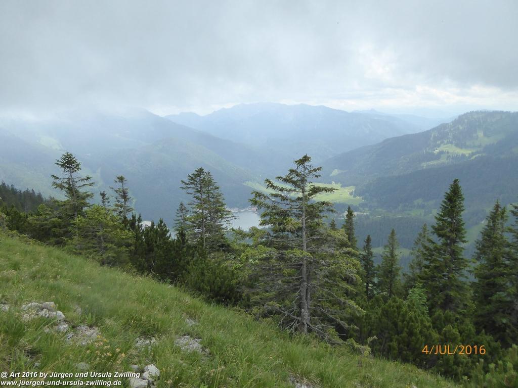 Gipfeltraumtour von Neuhaus auf die Brecherspitze und Josefsthaler Wasserfälle - Schliersee - Tegernsee