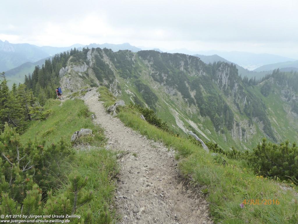 Gipfeltraumtour von Neuhaus auf die Brecherspitze und Josefsthaler Wasserfälle - Schliersee - Tegernsee