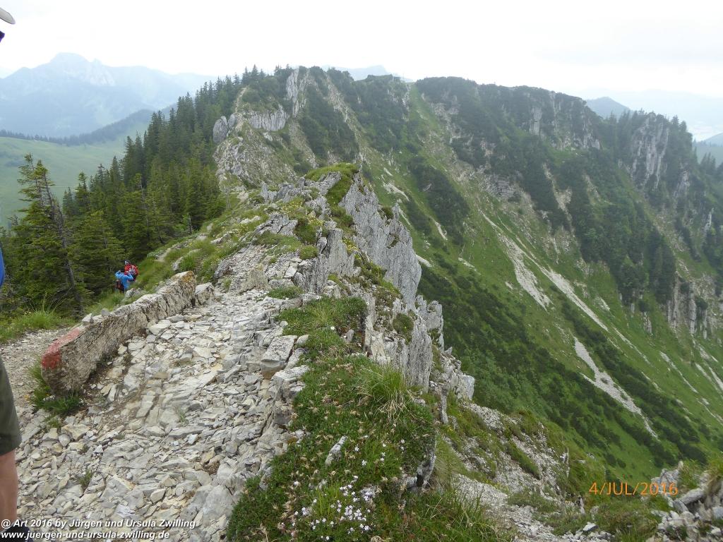 Gipfeltraumtour von Neuhaus auf die Brecherspitze und Josefsthaler Wasserfälle - Schliersee - Tegernsee