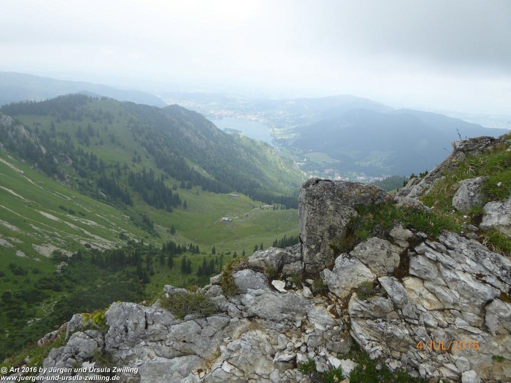 Gipfeltraumtour von Neuhaus auf die Brecherspitze und Josefsthaler Wasserfälle - Schliersee - Tegernsee