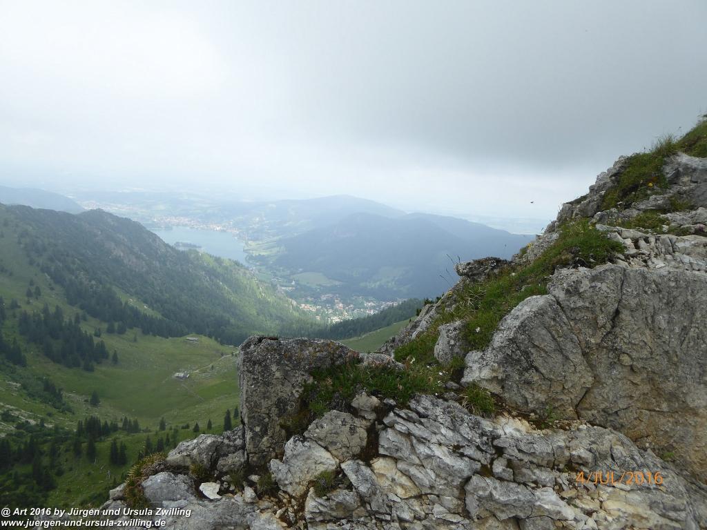 Gipfeltraumtour von Neuhaus auf die Brecherspitze und Josefsthaler Wasserfälle - Schliersee - Tegernsee