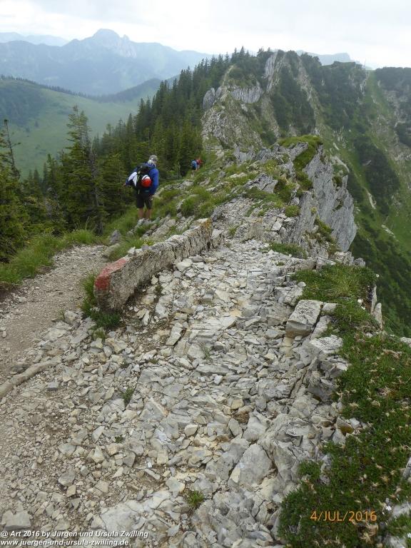 Gipfeltraumtour von Neuhaus auf die Brecherspitze und Josefsthaler Wasserfälle - Schliersee - Tegernsee