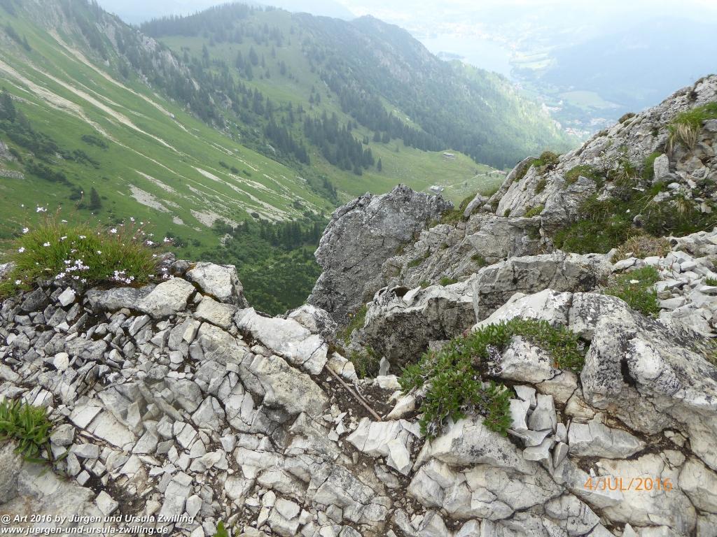 Gipfeltraumtour von Neuhaus auf die Brecherspitze und Josefsthaler Wasserfälle - Schliersee - Tegernsee